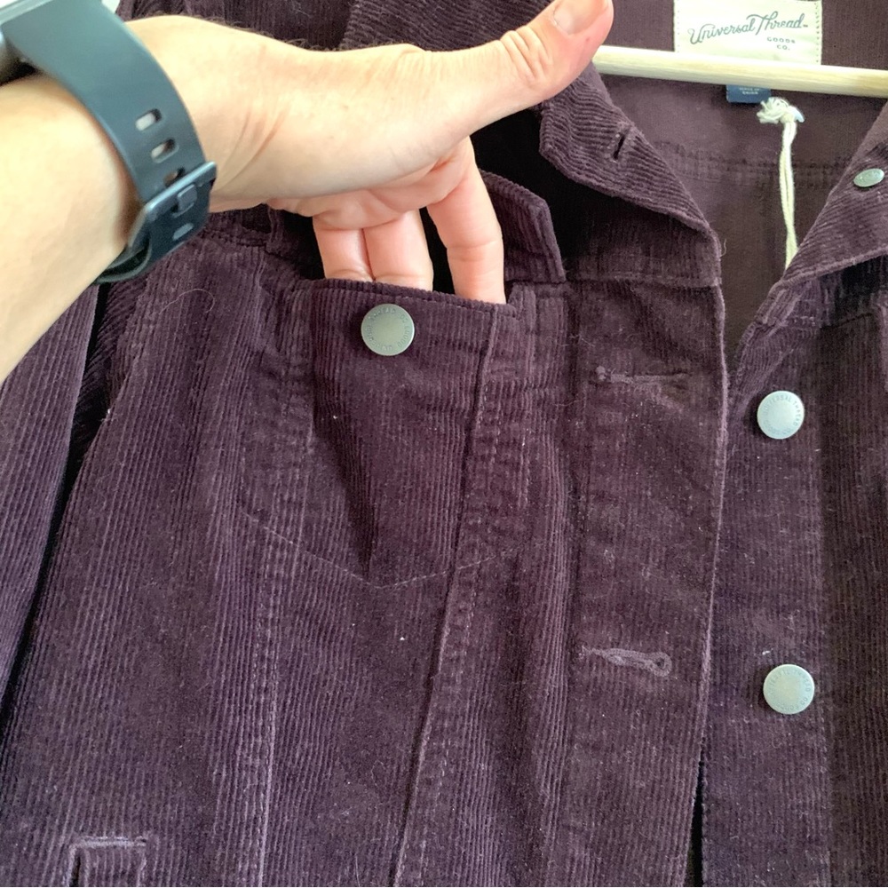 Universal Thread Corduroy Jacket Small - image 4